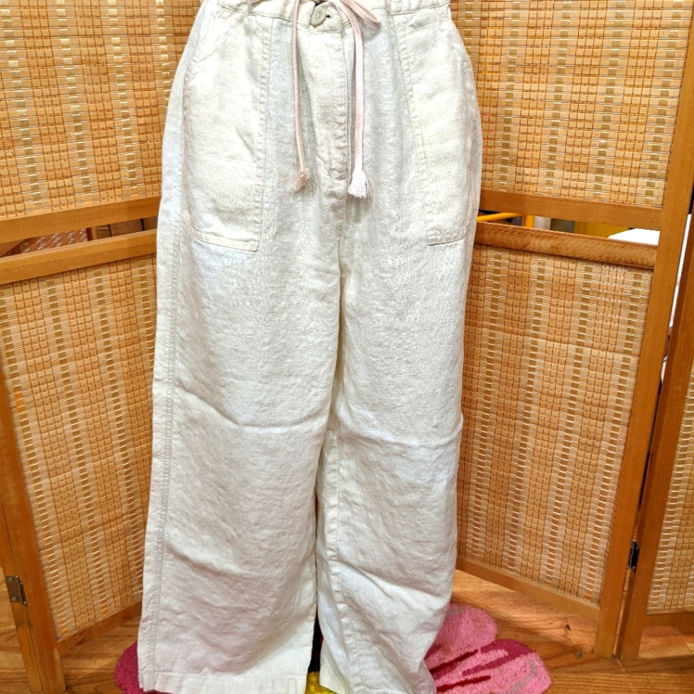 Talbot's Irish linen pants, size 12